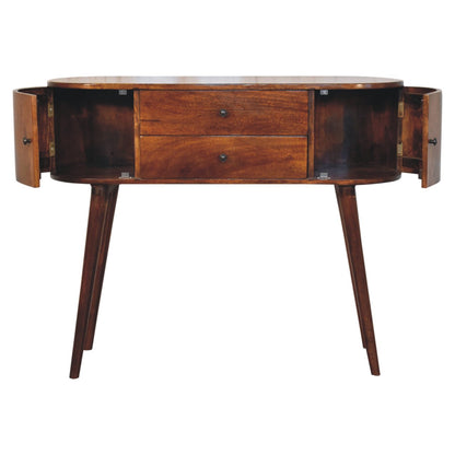 Grove Kastanje Sidetable