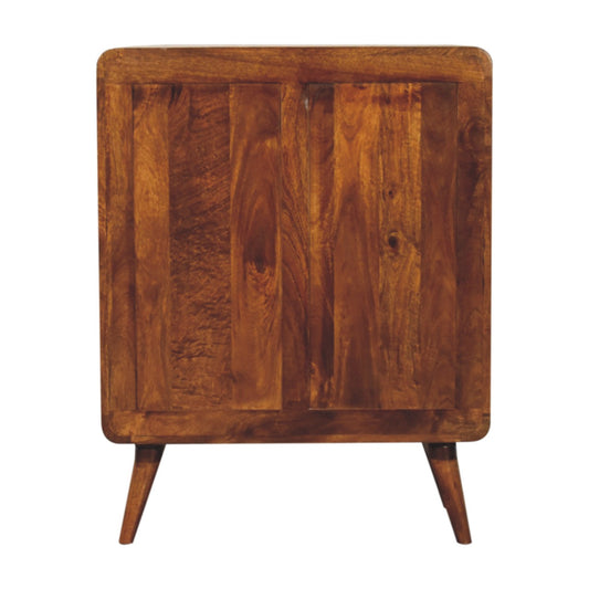 Armadio Nordico dal Design Curvilineo