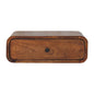 Avora Wall-Mounted Chestnut 1 Drawer Nightstand
