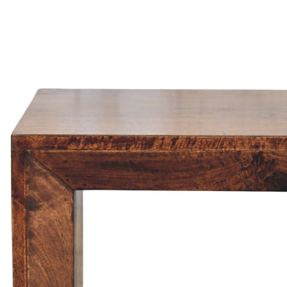Solis Offenes Beistelltisch aus California Walnut