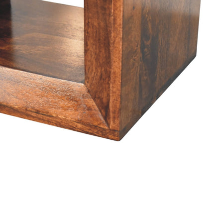 Solis Offenes Beistelltisch aus California Walnut