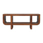 Orion Curved Chestnut Media Unit