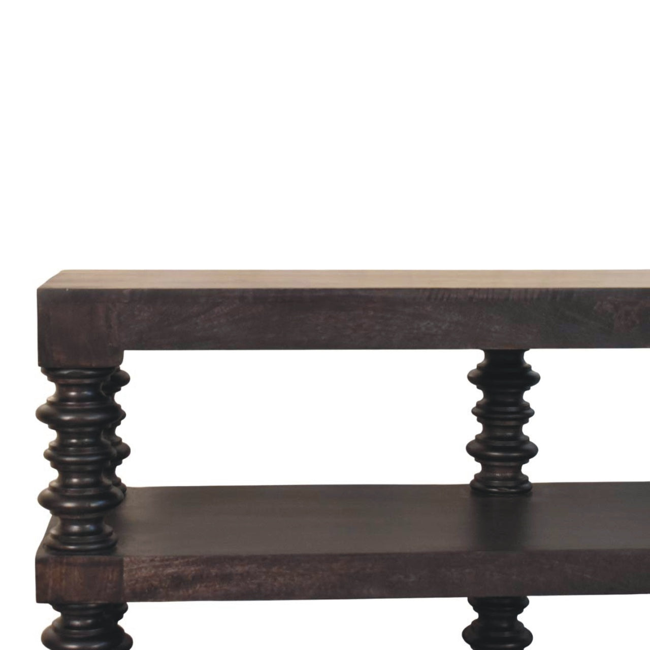 Spindle-Regal-Konsole in Carbon Ash