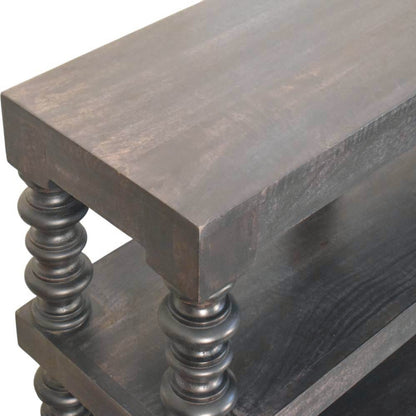 Spindle-Regal-Konsole in Carbon Ash