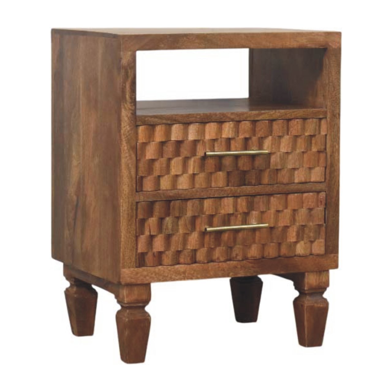 Arno Comodino in Teak Dorato