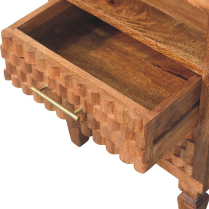 Arno Comodino in Teak Dorato