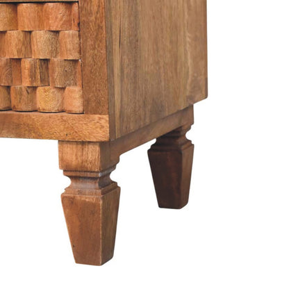 Arno Comodino in Teak Dorato