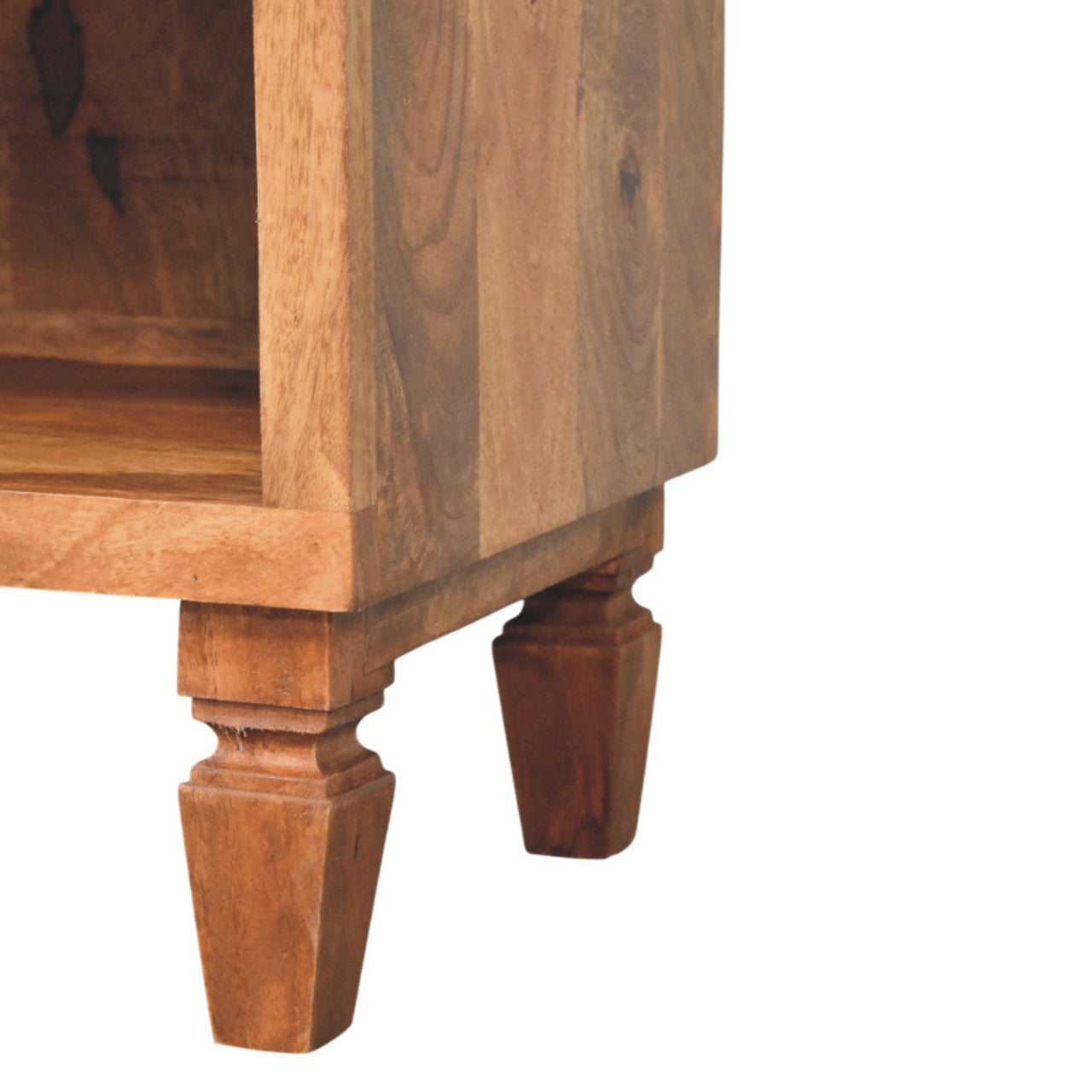 Arno Mobile Scarpiera in Teak Dorato
