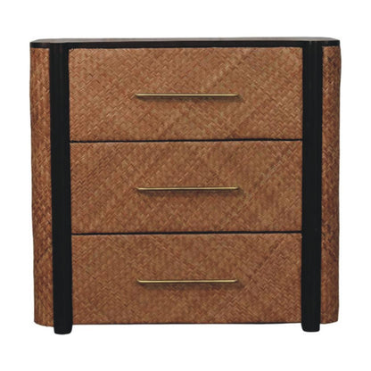 Havana Weave 3 Drawer Chest