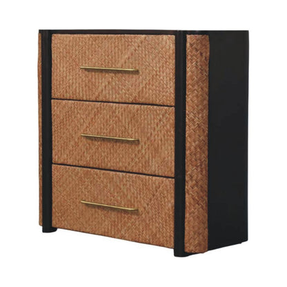 Havana Weave Cómoda com 3 Gavetas