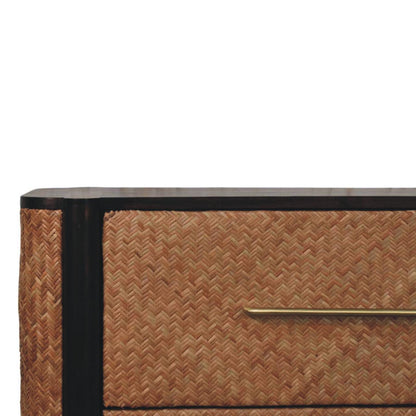 Havana Weave Cómoda com 3 Gavetas