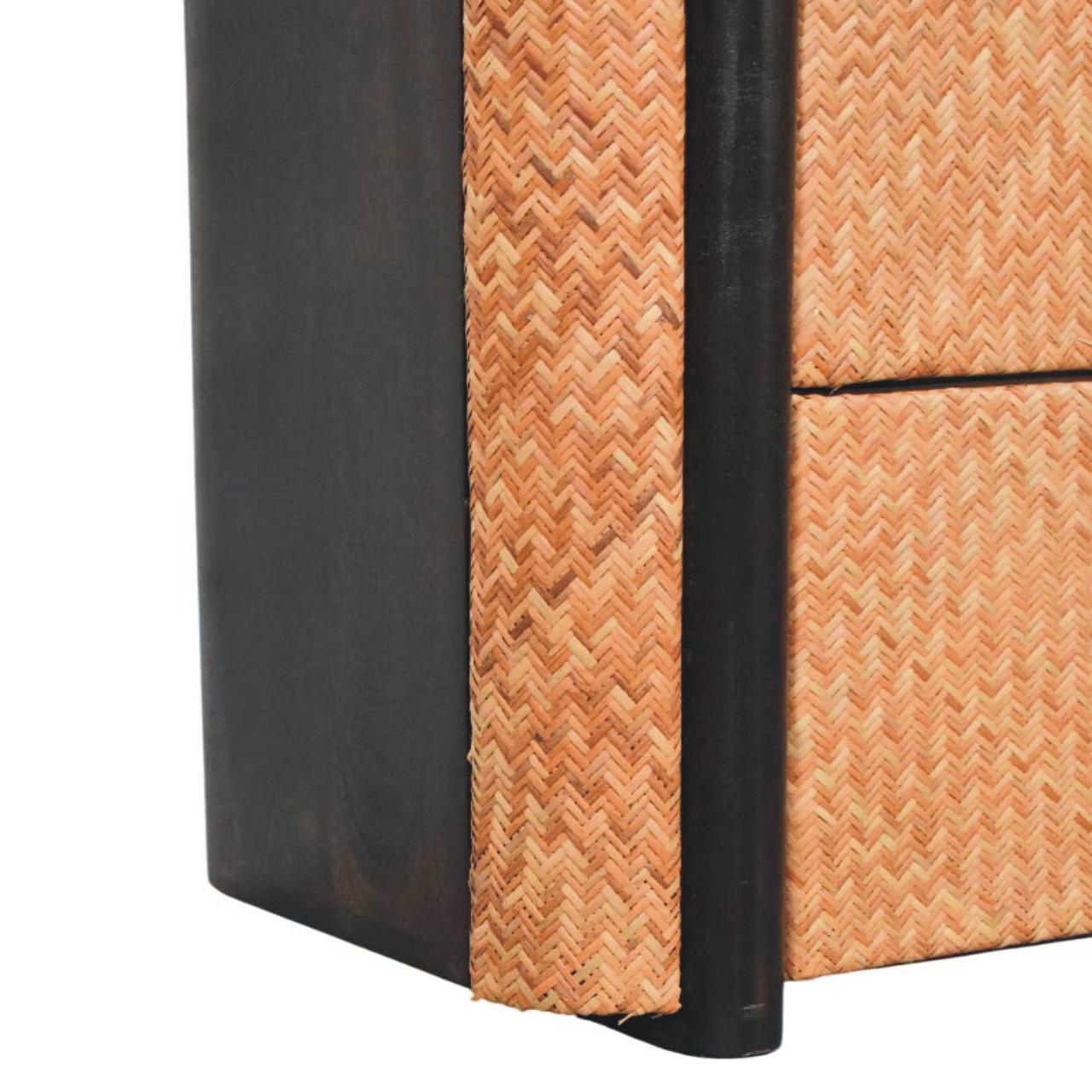 Havana Weave Cómoda com 3 Gavetas