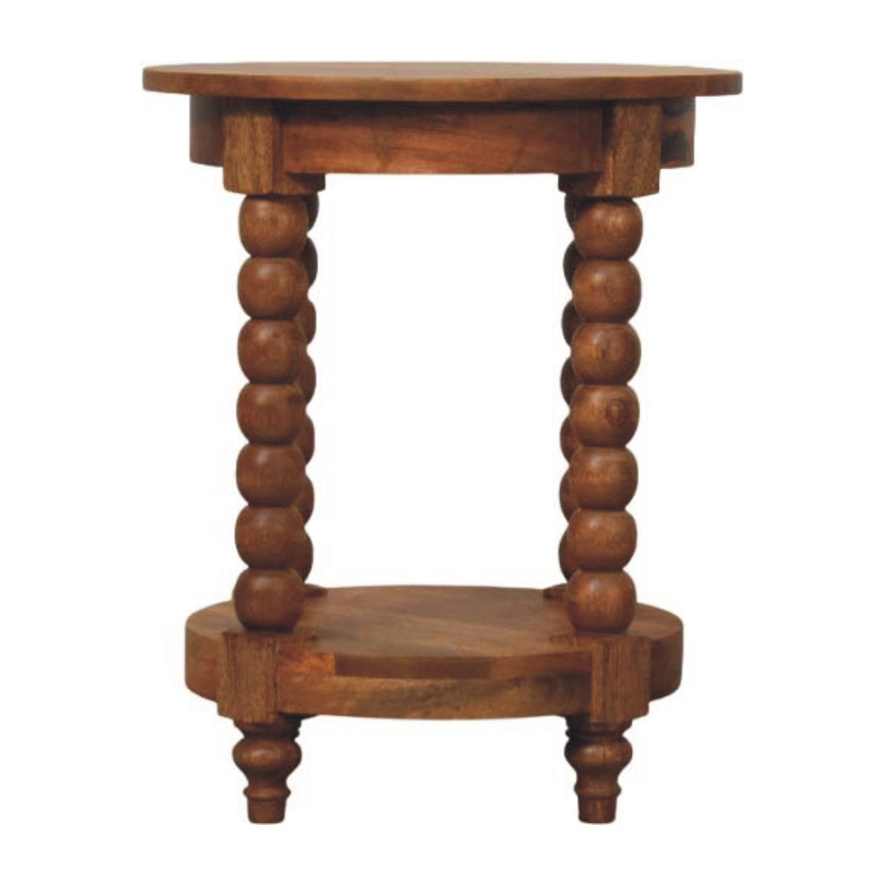 Barley Twist Round Side Table