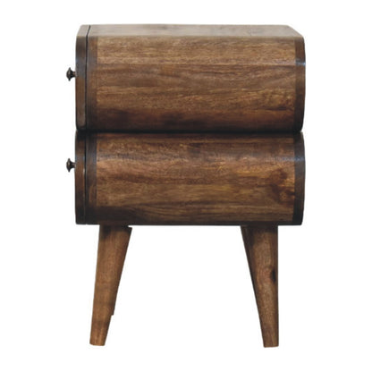 Slimline 2-Drawer Bedside