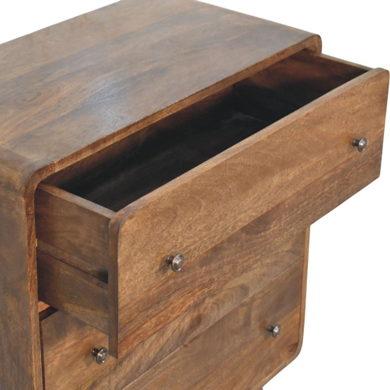 Commode 3 Tiroirs à Bords Arrondis