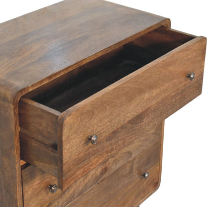 Commode 3 Tiroirs à Bords Arrondis