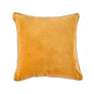 The Velvet Crush Cushion Cover - Mustard - 50x50