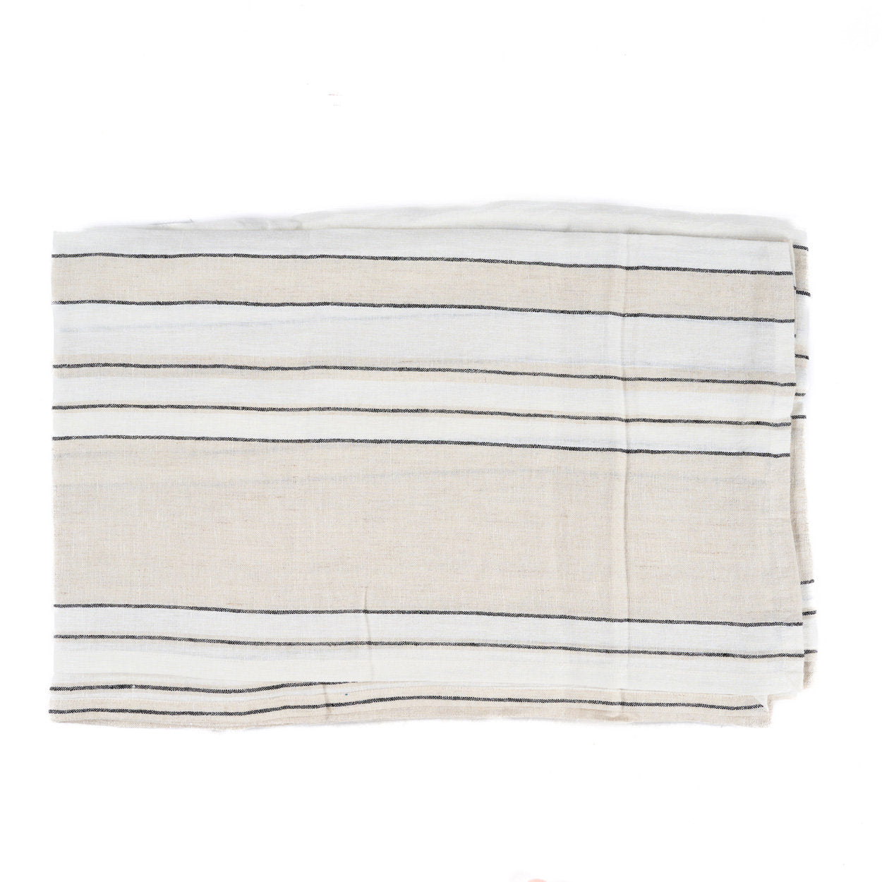 Provence Tablecloth - Natural / Black / White - 150x250