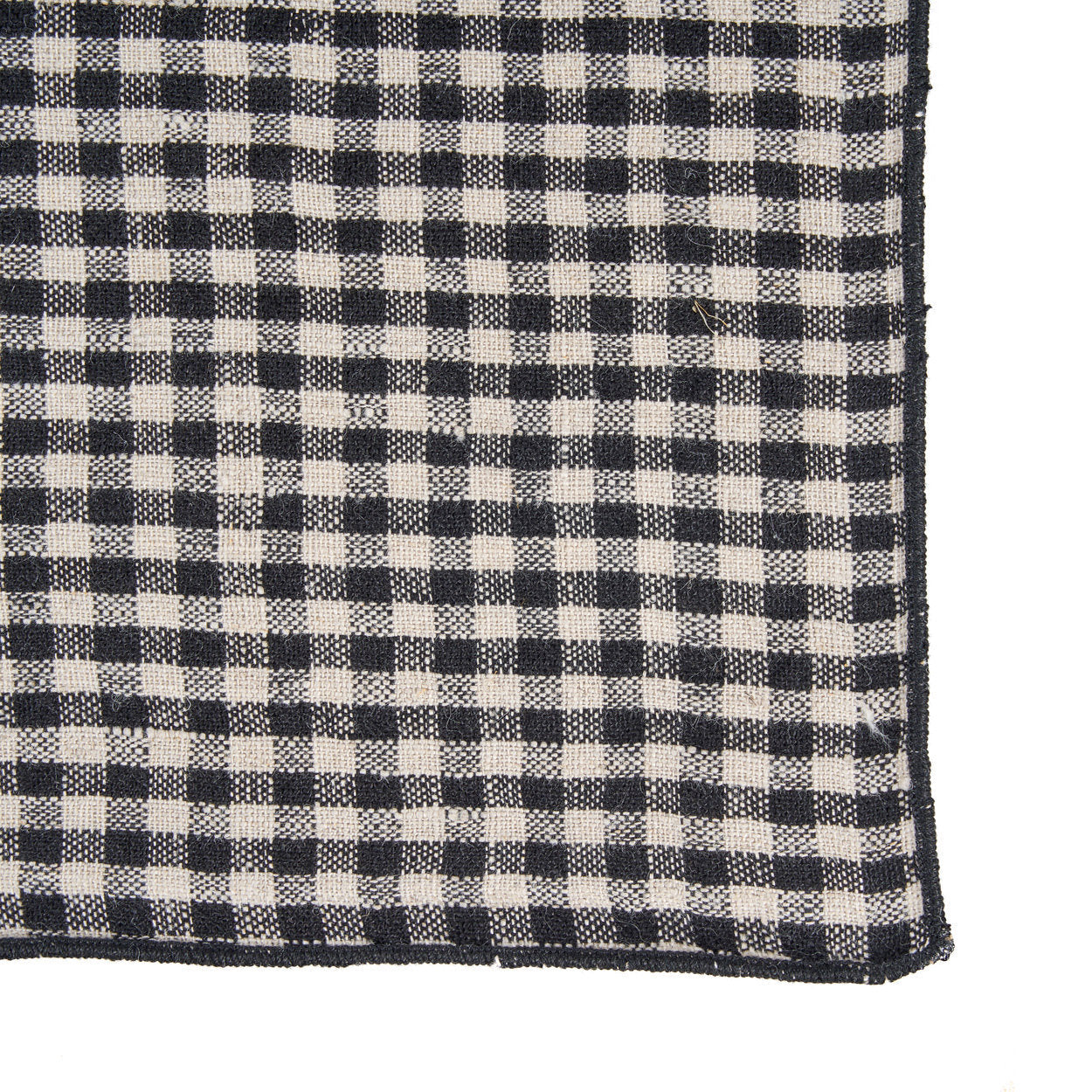 The Picnic Napkin - Natural Black - 45x45