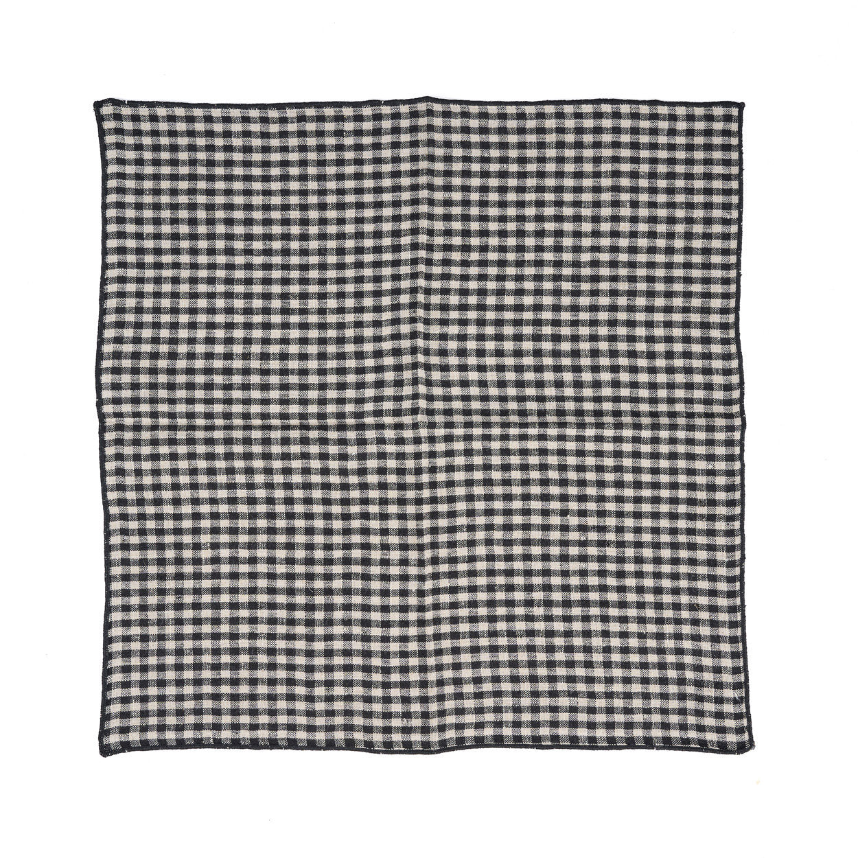 The Picnic Napkin - Natural Black - 45x45
