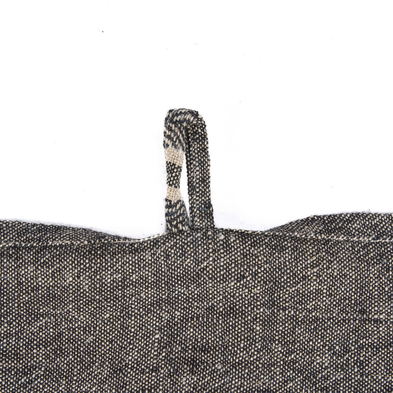 The Linen Dash Kitchen Towel - Natural Black - 50x70