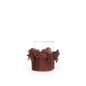 The Oh My Gee Candle Holder - Burgundy Velvet - M