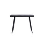 The Herringbone High Table - Black - 140cm