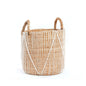 The Straight Stitched Macrame Basket - M
