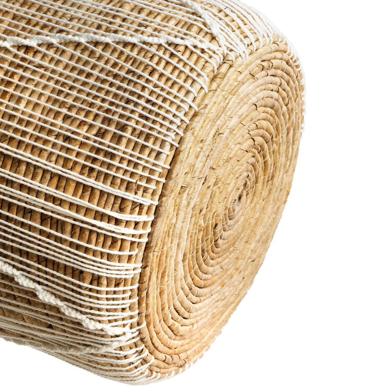 The Straight Stitched Macrame Basket - M