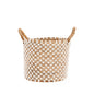 The Cross-Stitched Macramé Basket - M