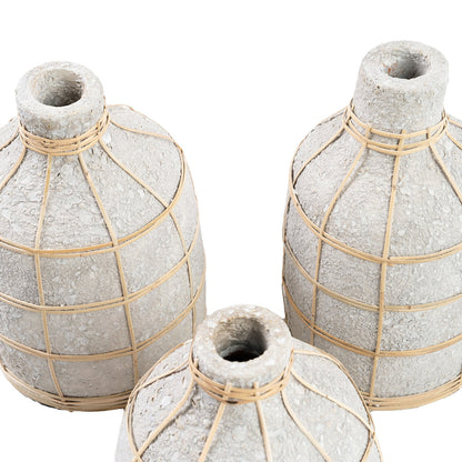 The Whoopy Vase - Natural Concrete - M