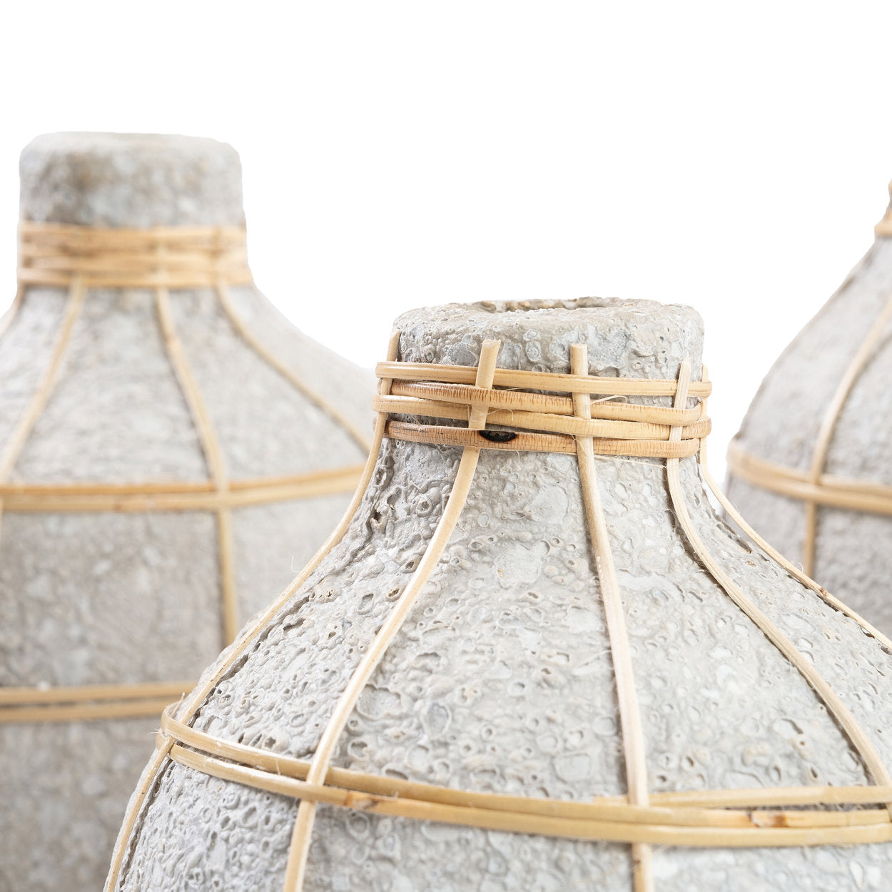 The Whoopy Vase - Natural Concrete - M