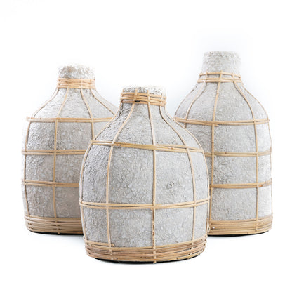 The Whoopy Vase - Natural Concrete - M