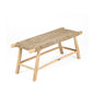 The Porto Seagrass Bench - Natural - L