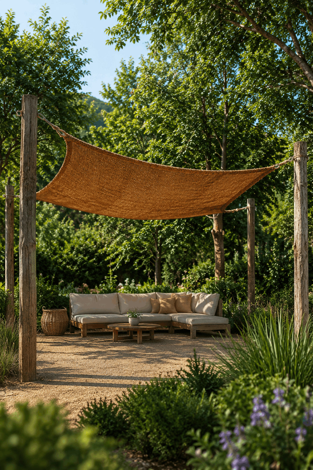 The Coco Shade Rectangular - Natural - 400x300