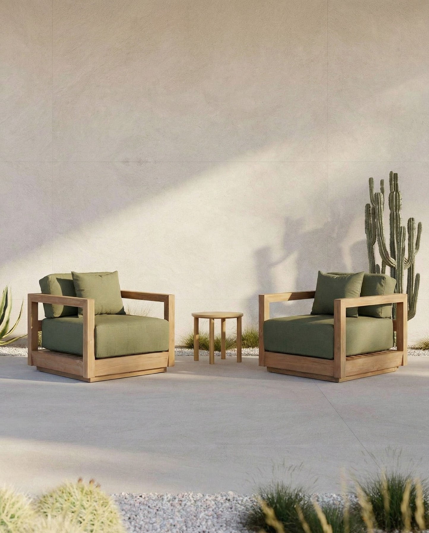 The Umalas One-Seater Sofa - Outdoor - Green Alga
