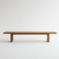 Bench with Square Foot - Natural - 280