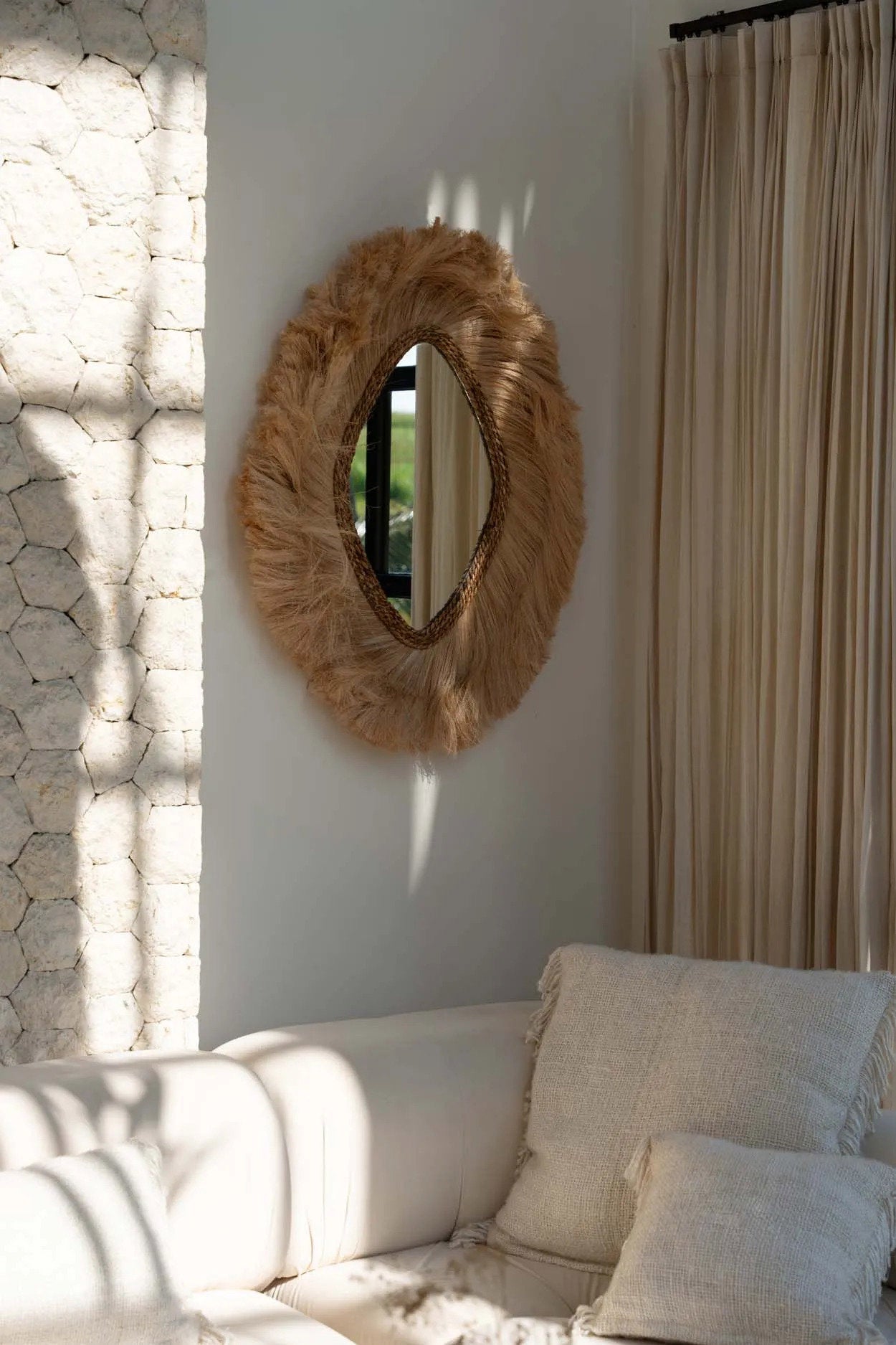 The Duchess Mirror - Natural - L
