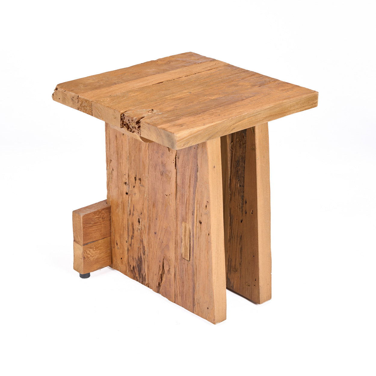 The Suku Block Stool - Natural