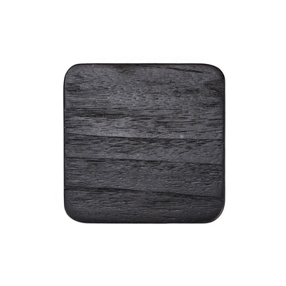 The Material Coaster - Medium Rustic Black
