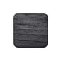 The Material Coaster - Medium Rustic Black