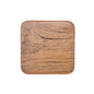 The Material Coaster - Medium Rustic Washed Black