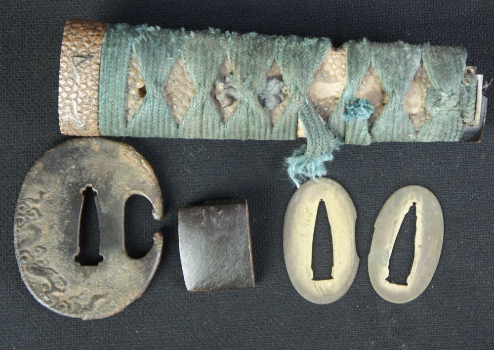 Katana dragon Tsuba 1800