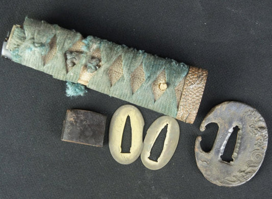 Katana dragon Tsuba 1800