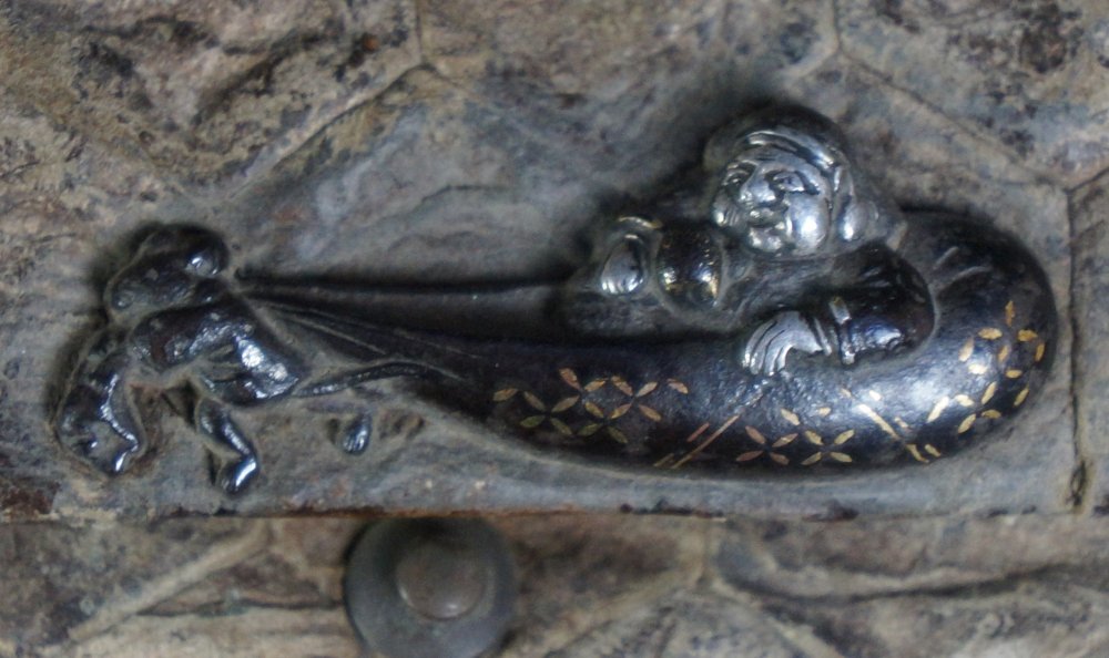 Silver Kiseru pipe Edo 1800