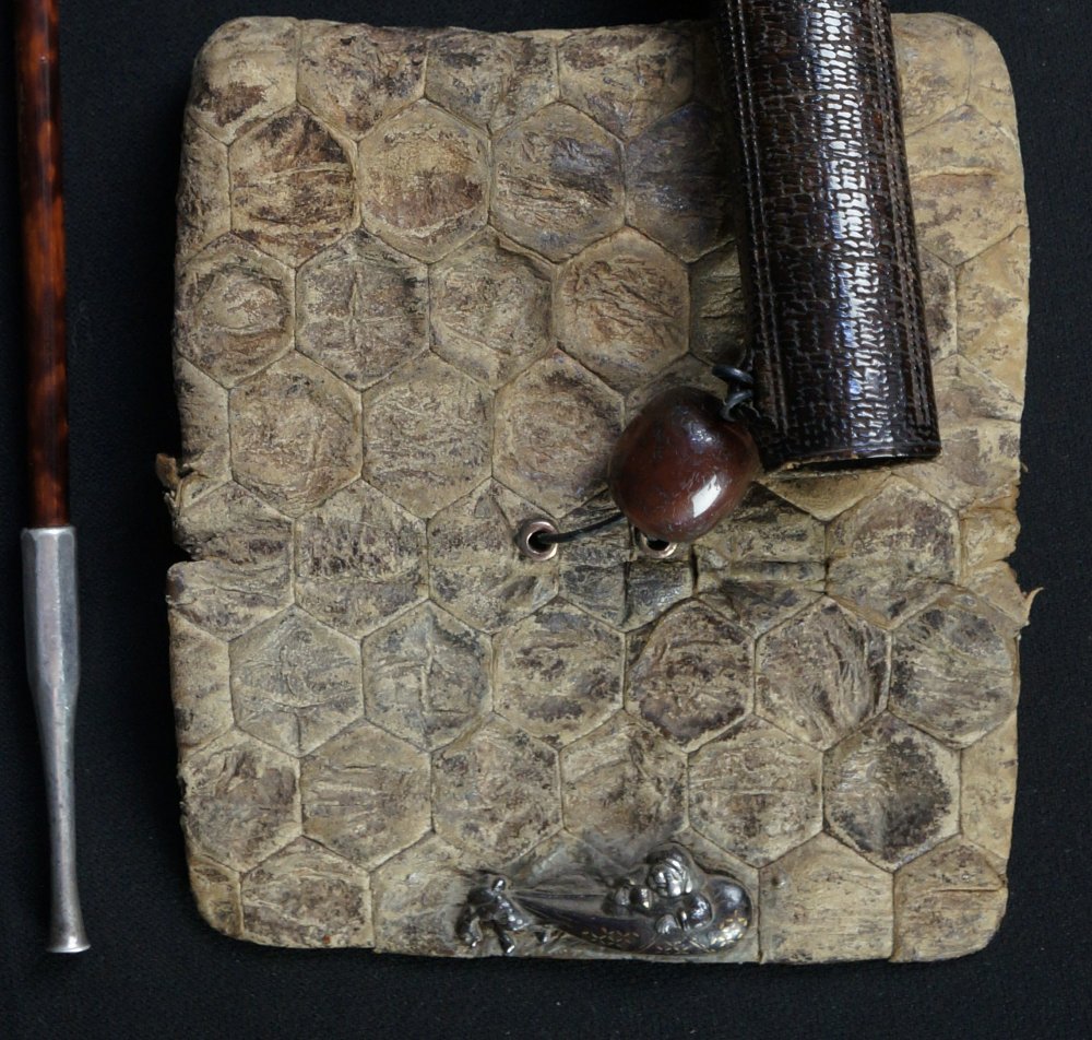 Silver Kiseru pipe Edo 1800