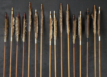 Antique Ya bamboo arrows 1900
