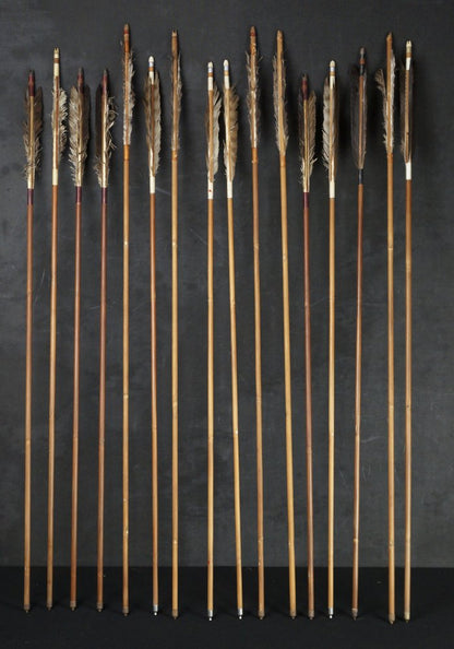 Antique Ya bamboo arrows 1900