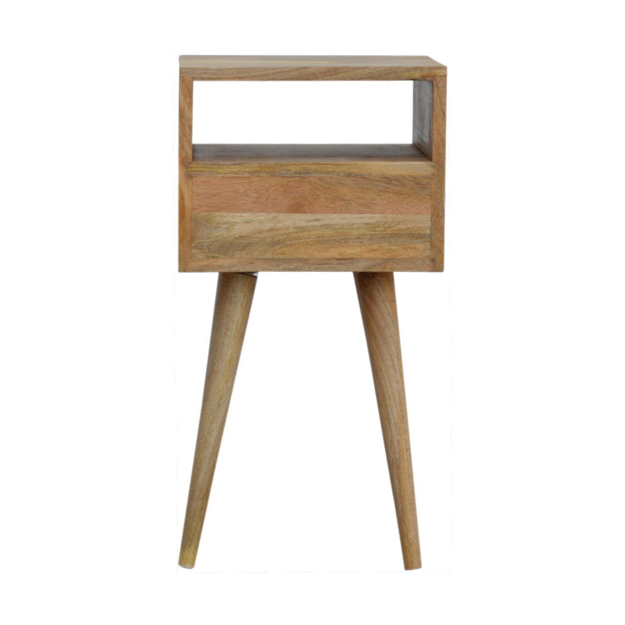 Table de Chevet Mini Effet Chêne