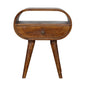 Chestnut 1 Drawer Nightstand